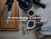 Tablet Screenshot of kinna.dk